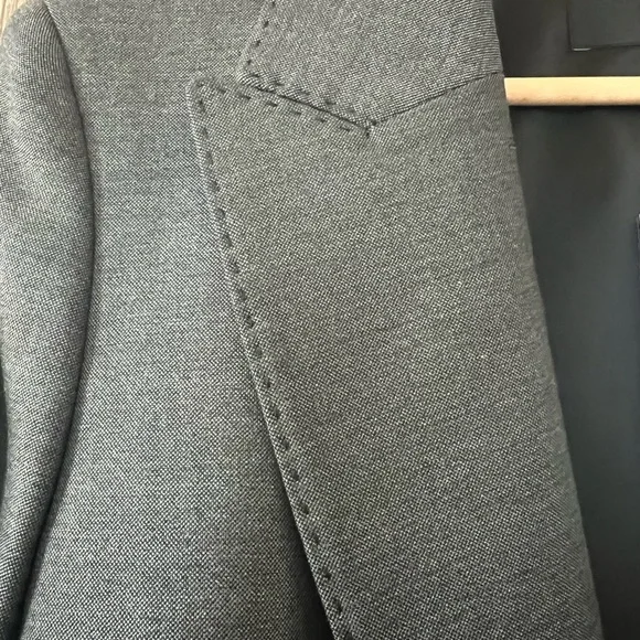 Lafayette 148 New York Gray Blazer - Picture 2 of 10